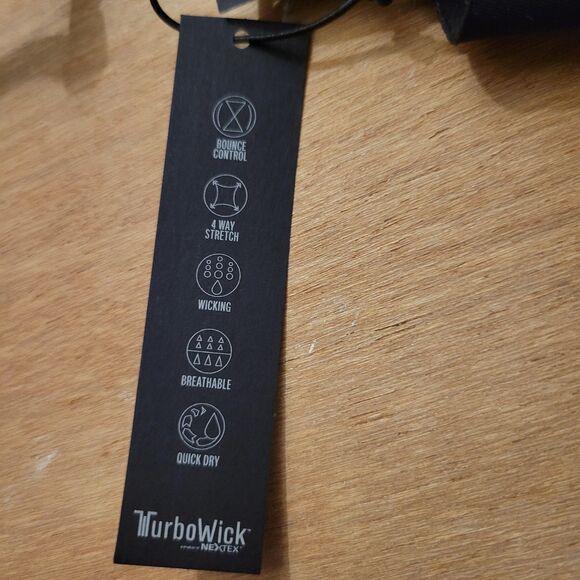 Victoria 's Secret Featherweight Max Sports Bra High Impact 36B Womens Black NWT - Picture 7 of 9